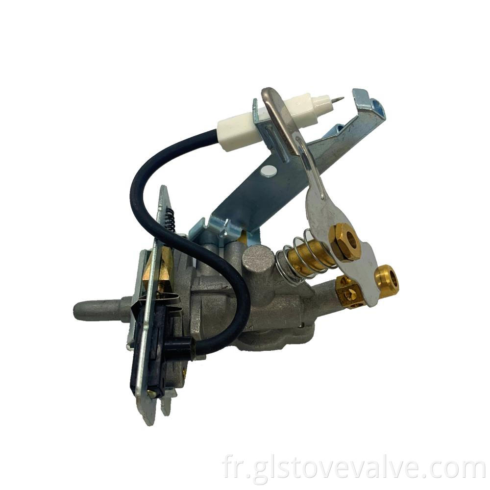 double gun assembly electric valve
